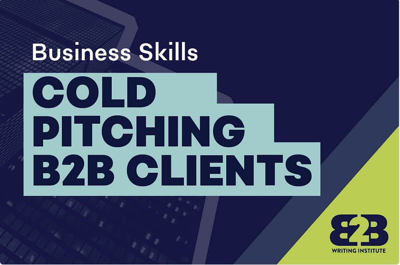 How to cold pitch freelance writing clients - B2B Writing