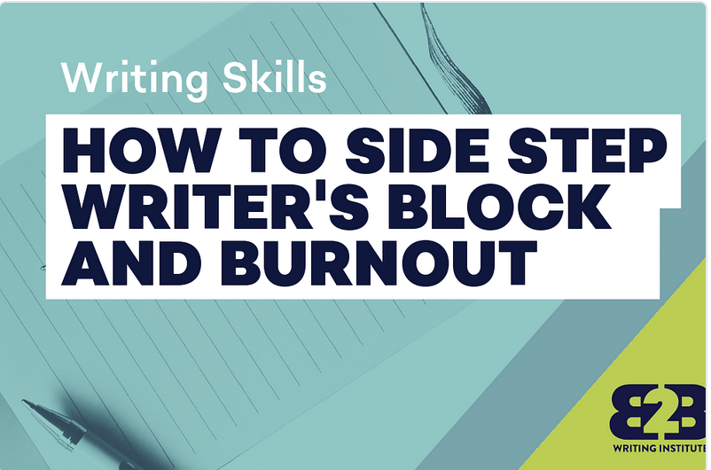 Writers block for freelance writers - B2B Writing